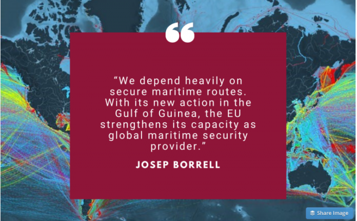 Pourquoi l’UE doit participer à la sécurité maritime mondiale?