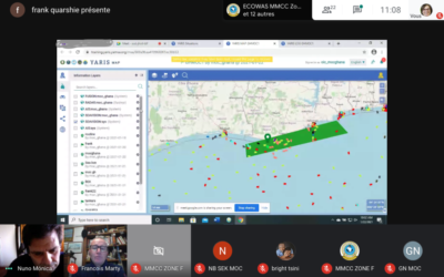 Les centres maritimes du Ghana et de la Gambie formés au partage d’informations sur YARIS
